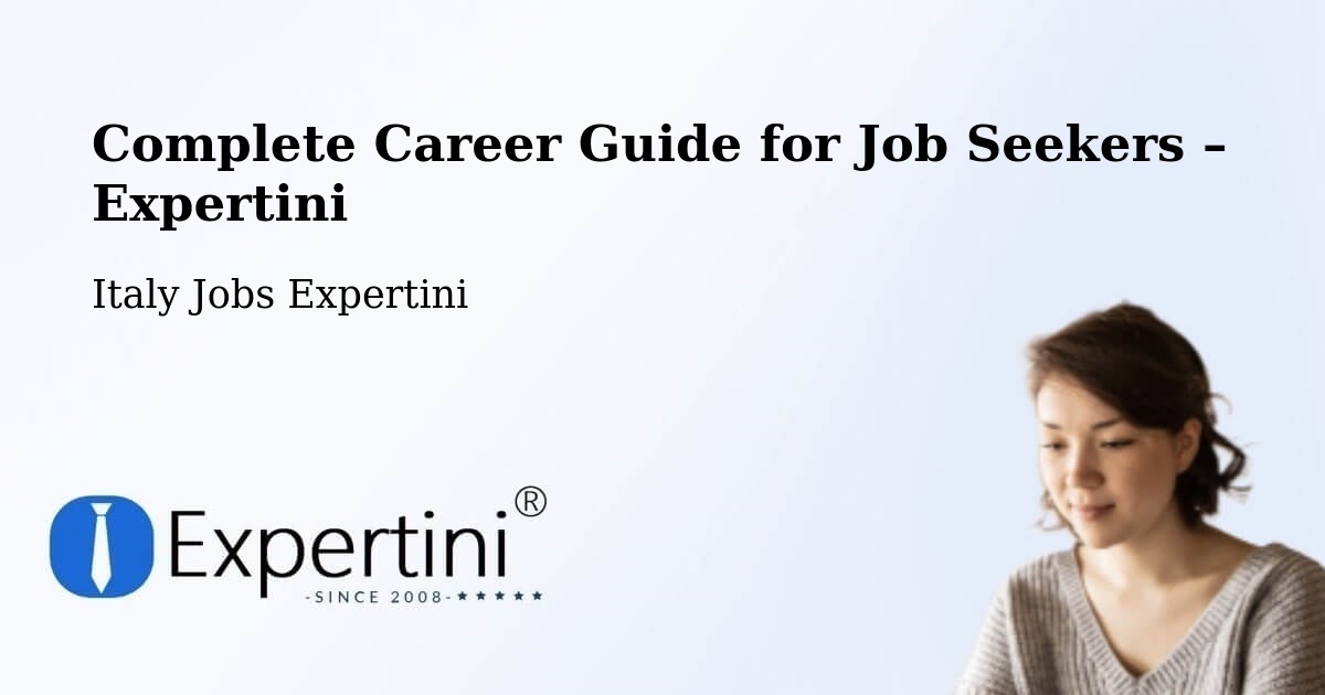 Career Guide for Job Seekers – Front - Front, Italy Jobs Expertini