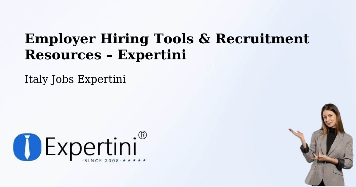Employer Hiring Tools & Recruitment Resources – Front - Front, Italy Jobs Expertini
