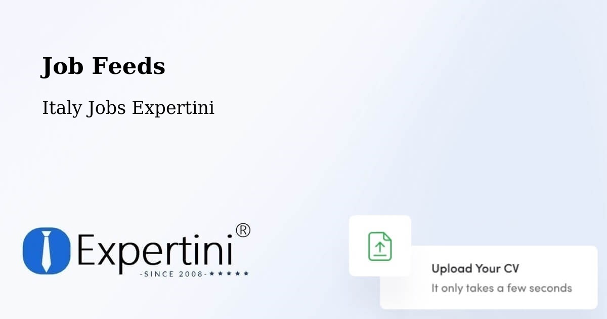 Job Listings Feed – Front - Italy Jobs Expertini